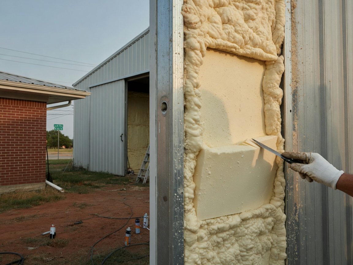 spray foam insulation in Bixby