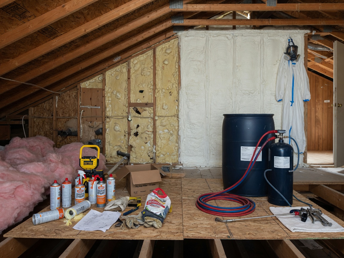 spray foam insulation in Broken Arrow