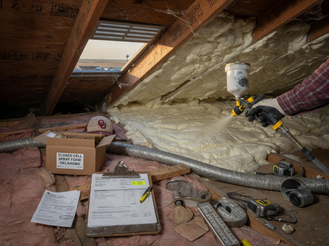 Spray Foam Insulation Tulsa in Broken Arrow, OK 74012