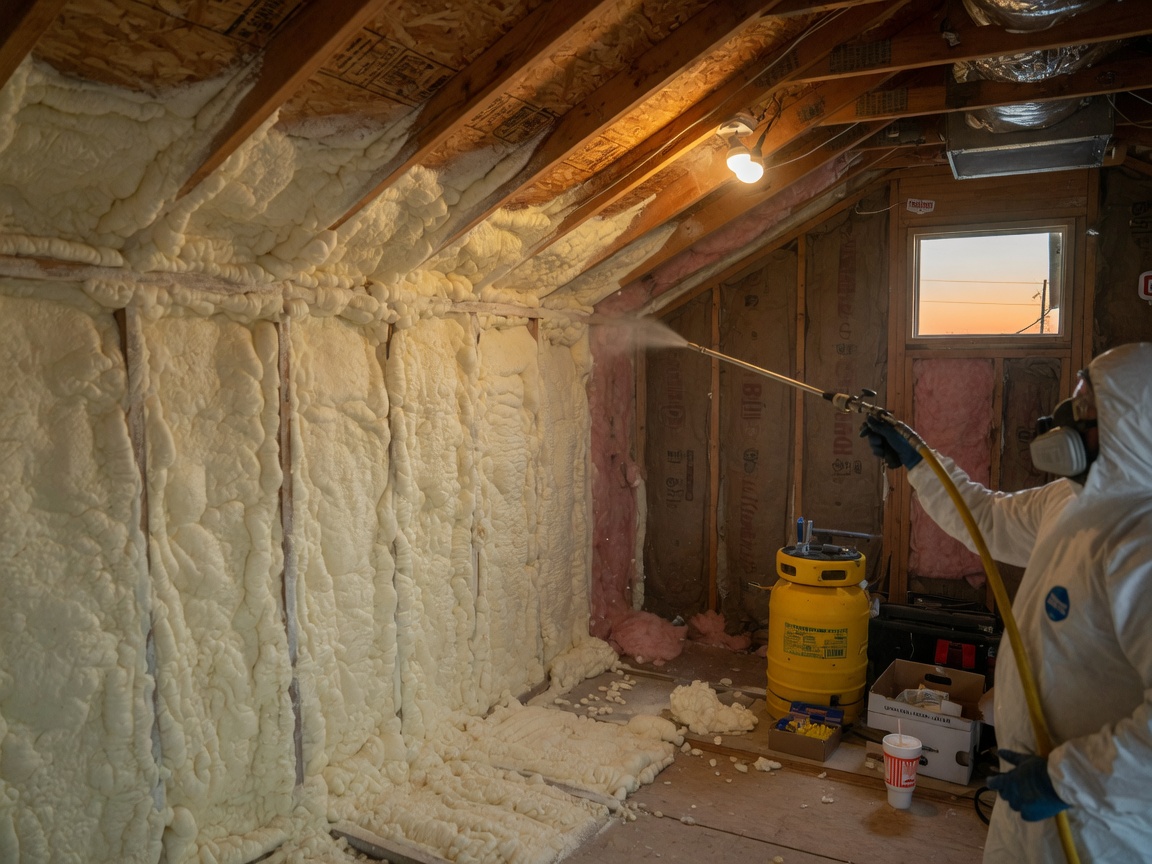 spray foam insulation in Skiatook
