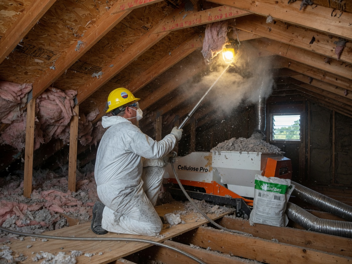 Blown-In Insulation in Tulsa, OK
